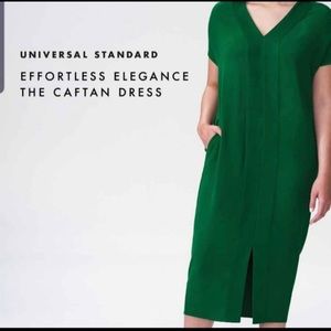 US green Crosby caftan size M.